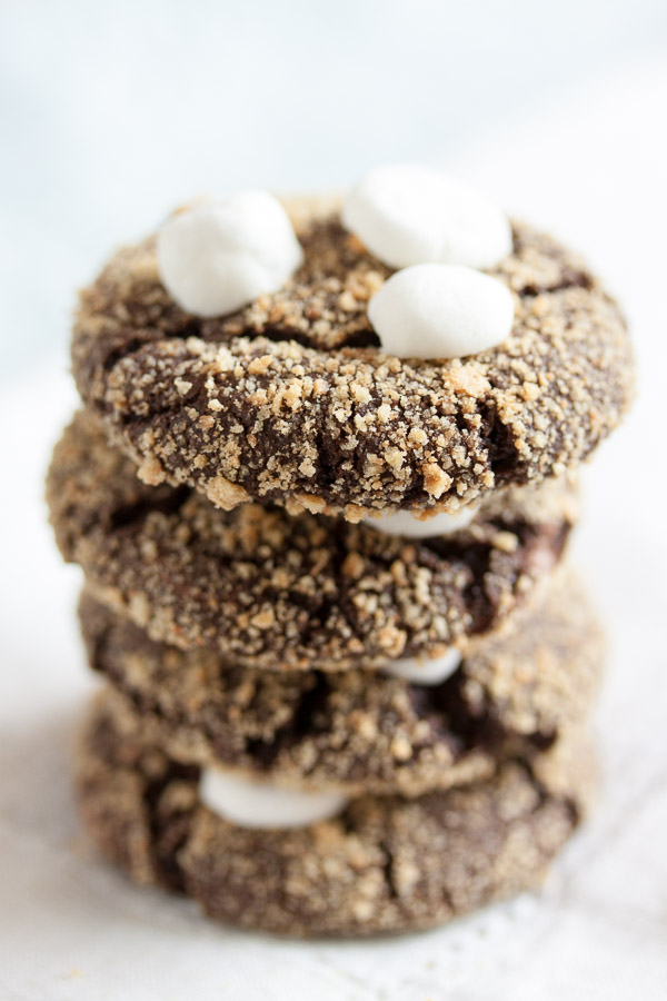 Muffin Top Pan S'mores Cookies - Cookie Madness