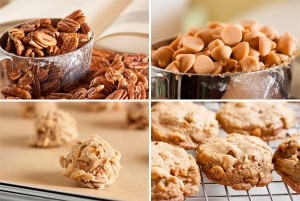 Butterscotch Sundae Cookies – Soft and chewy, sweet and butterscotch-y, with a hint of salt from the pecans. And an aroma to die for.