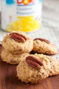 Hawaiian Pineapple Pecan Cookies – these cookies have a great chewy texture, and all the flavour of pineapple, coconut, and buttery pecans.