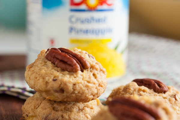 Hawaiian Pineapple Pecan Cookies – these cookies have a great chewy texture, and all the flavour of pineapple, coconut, and buttery pecans.