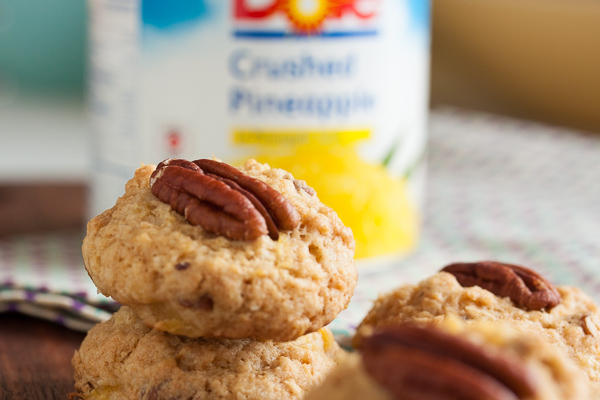 hawaiian pineapple pecan cookies