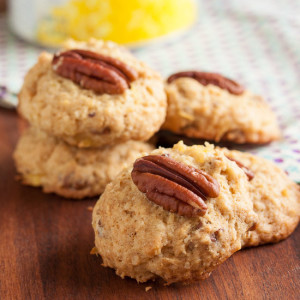 Hawaiian Pineapple Pecan Cookies – these cookies have a great chewy texture, and all the flavour of pineapple, coconut, and buttery pecans.