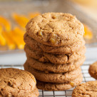 These Ginger Citrus Cookies are wonderfully flavourful spiced molasses cookies, with candied citrus peel for a refreshing twist.