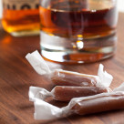 Rich and chewy Bourbon Caramels – the combination of flavours totally reminds me of Irish Cream. Delicious!