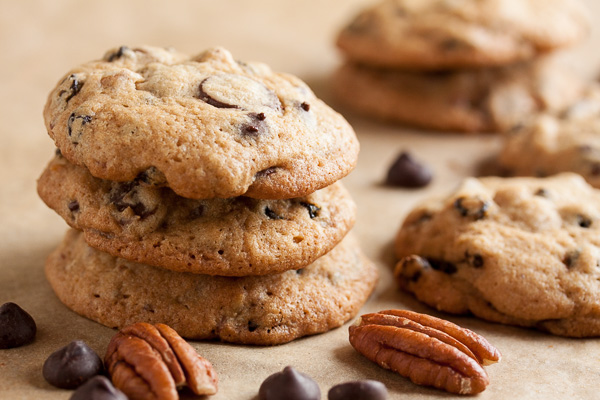 Pecan Raisin Chocolate Chip Cookies – a perfect chocolate chip cookie, plus crunchy buttery pecans and sweet chewy raisins.