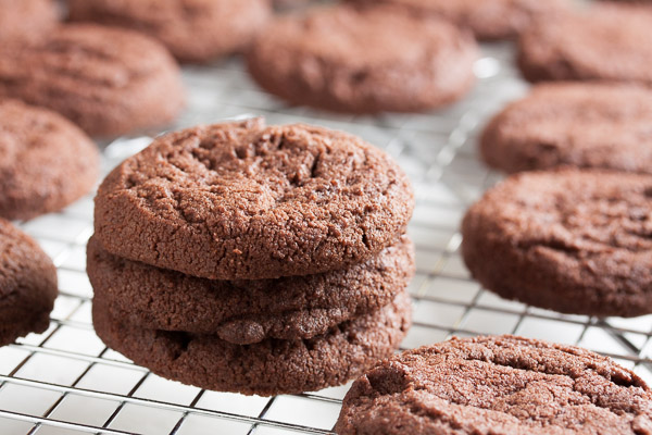 melt-in-your-mouth chocolate sugar cookies