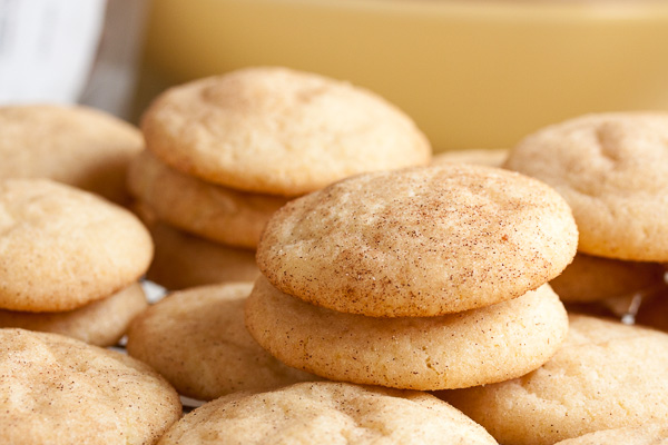 These Old-Fashioned Snickerdoodles are perfectly soft with a slightly tangy flavour, coated with that classic combination of sugar and cinnamon.