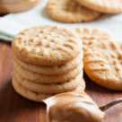 Soft & chewy peanut butter cookies – the flavour and texture that everybody loves!