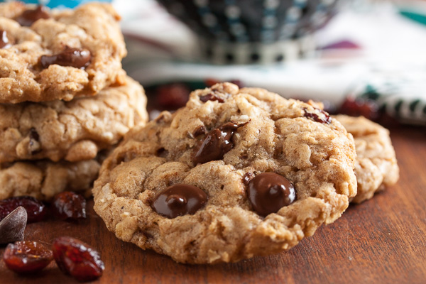 These coconut, cranberry, chocolate chip oatmeal cookies are absolutely the most popular cookies I've made to date. A perfect combination of flavours!