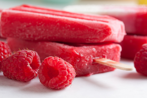 raspberry popsicles