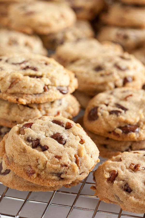 Perfectly soft and chewy Classic Chocolate Chip Cookies, with lots and lots of chocolate. They're a classic for a reason!