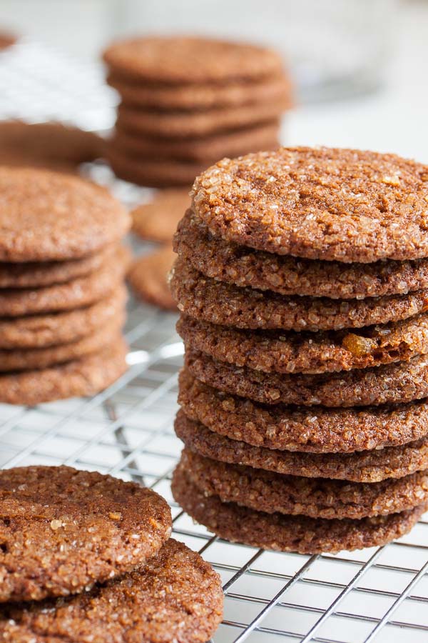 These Princeton Gingersnaps from Dorie Greenspan are loaded with three kinds of ginger and bake up perfectly 