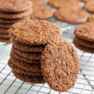 These Princeton Gingersnaps from Dorie Greenspan are loaded with three kinds of ginger and bake up perfectly "snappy". A new favourite, for sure!