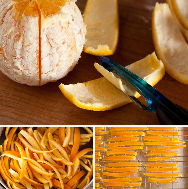 Candied orange peel is deceptively simple to make and loaded with flavour! It can be eaten as-is (delicious!) or used in other recipes.