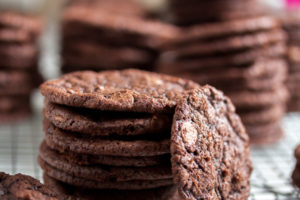 These Milk Chocolate Cookies have a perfect melt-in-your-mouth chewy texture and the delicious flavour of a hot chocolate. It's a favourite among my coworkers!