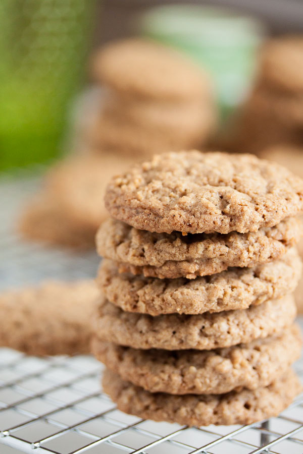 These Oatmeal Spice Cookies contain a unique blend of flavours – a nice alternative to traditional molasses spice cookies!