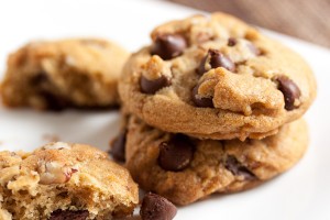 chocolate chip cookies @ wannacomewith.com
