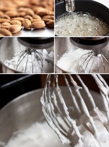 honey almond nougat