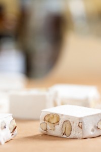 honey almond nougat