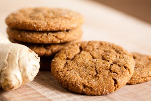 fresh ginger molasses cookies