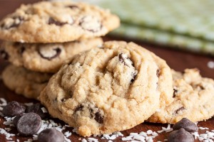 coconut chocolate chip cookies