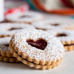 linzer cookies