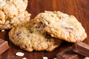 milk chocolate orange cookies