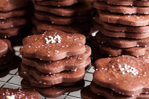 chocolate cookie cutouts