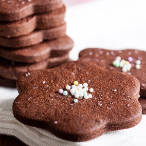 chocolate cookie cutouts