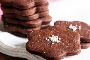 chocolate cookie cutouts