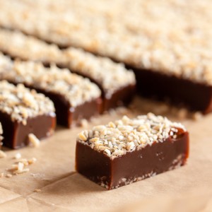 chocolate coconut caramels