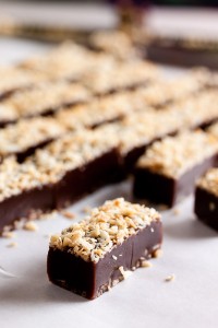chocolate coconut caramels