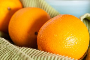 Oranges ready to be turned into Candied Orange Peel – deceptively simple to make and loaded with flavour! It can be eaten as-is (delicious!) or used in other recipes.