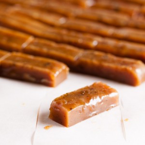 Orange Espresso Caramels – the flavours of sweet caramel, bitter espresso, and bright, fresh orange complement each other perfectly. You'll want to eat them all!