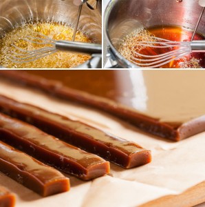 Orange Espresso Caramels – the flavours of sweet caramel, bitter espresso, and bright, fresh orange complement each other perfectly. You'll want to eat them all!