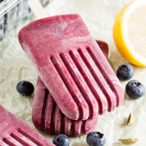 Blueberry Cardamom Popsicles – combining fresh summer berries with aromatic cardamom for a more complex and sophisticated flavour.