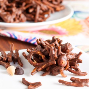 Chow Mein Noodle Cookies – sweet and crunchy and slightly salty.