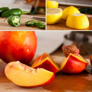 Peach Jalapeño Popsicles – a sweet treat with a bit of heat is a beautiful thing.