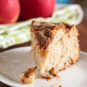 Cinnamon Apple Cake – light and incredibly moist, this cake is a perfect combination of fall flavours.