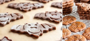These molasses spice cookies have a deep, rich flavour. Not too sweet, very molasses-y, and with an undercurrent of dark rum.