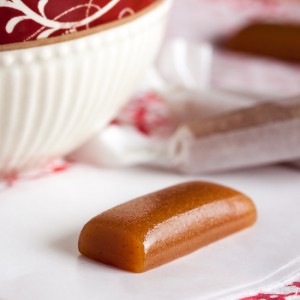 Apple Cider Caramels – rich with the flavours of autumn – fresh, crisp apples, cinnamon and caramel.